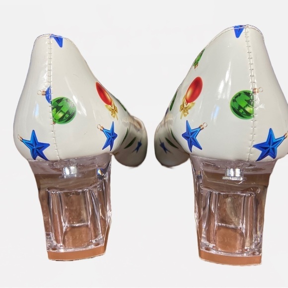 Ugly Christmas Sweater Shoes by Reindee Lusion Size 8 - Picture 5 of 6